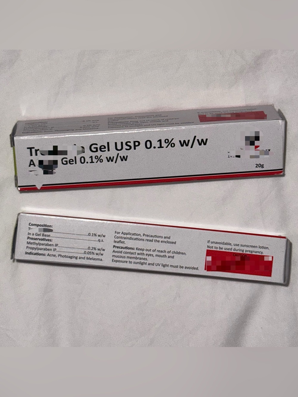 Retinol Topical Gel 0.01%